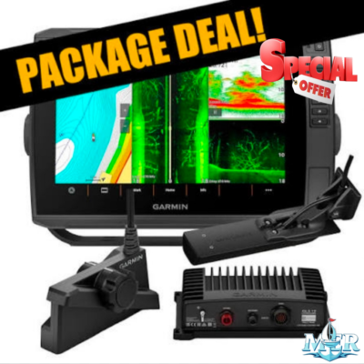 Garmin ECHOMAP Ultra 2 122sv + LiveScope Plus Bundle w/ GT56 Transducer