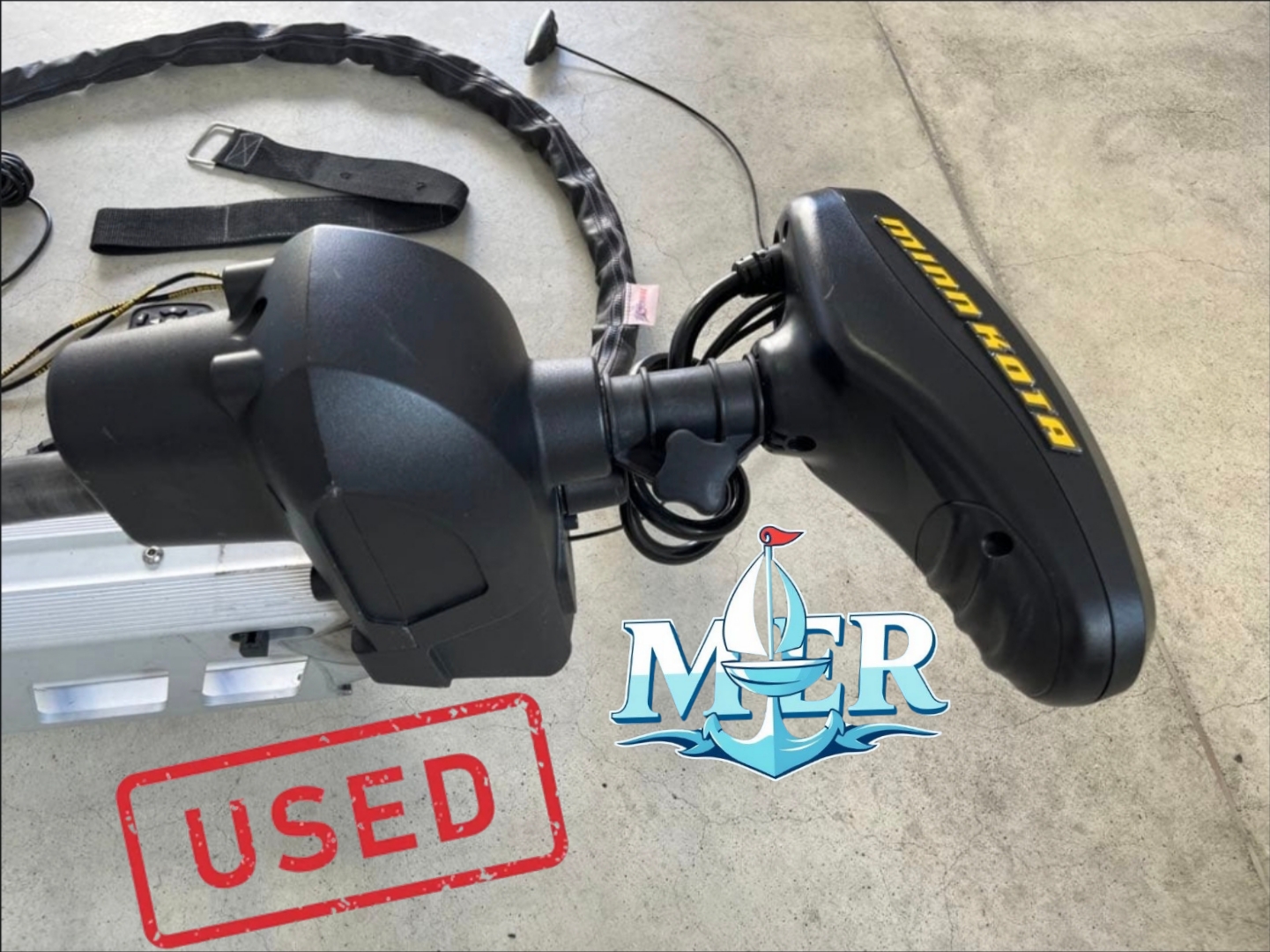 Used Minn Kota Ultrex Trolling Motor 80 lbs (24V) – 52″ Shaft Length - Image 3