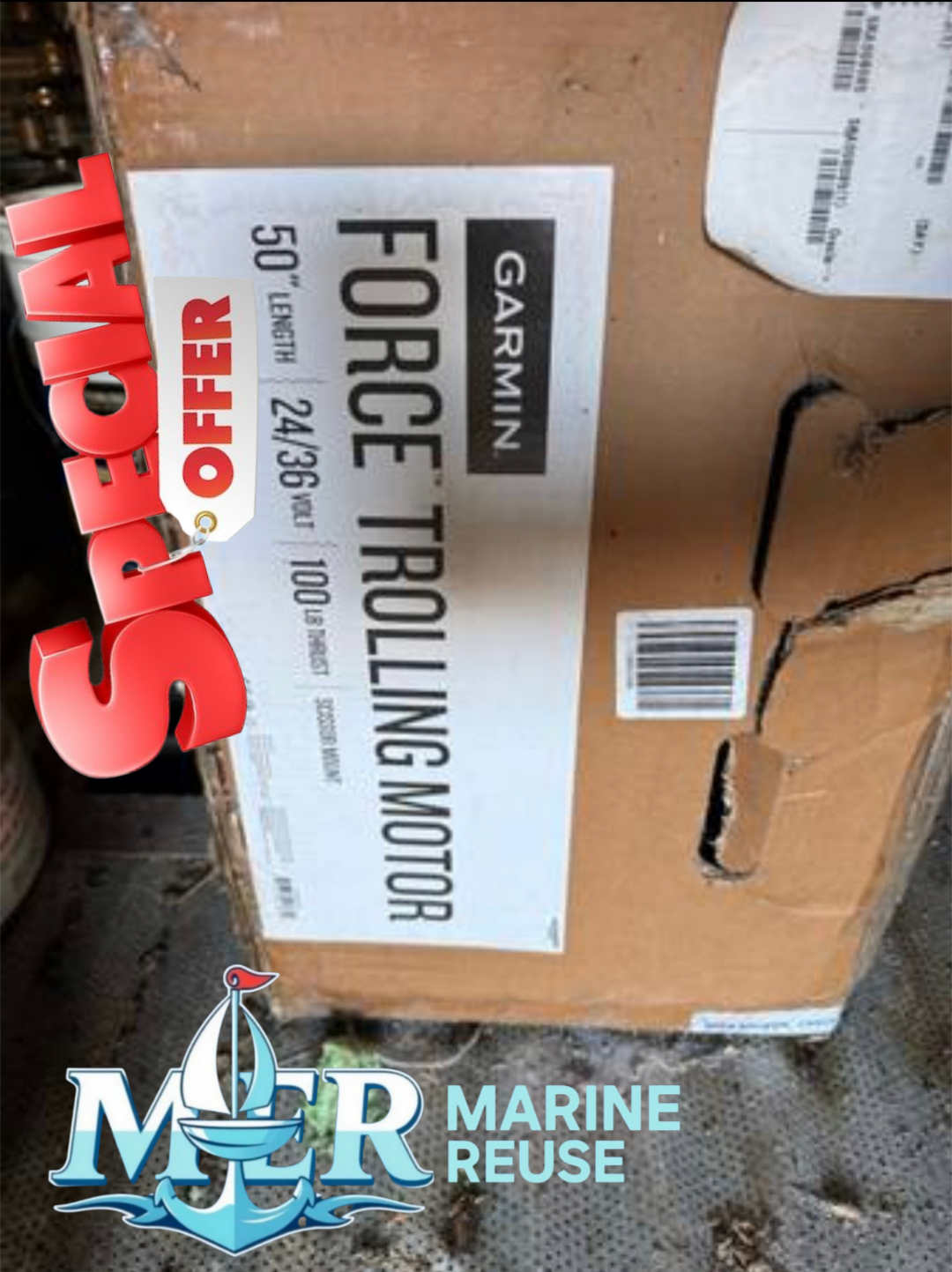 Force Trolling Motor 50″ Trolling Motor - Image 2