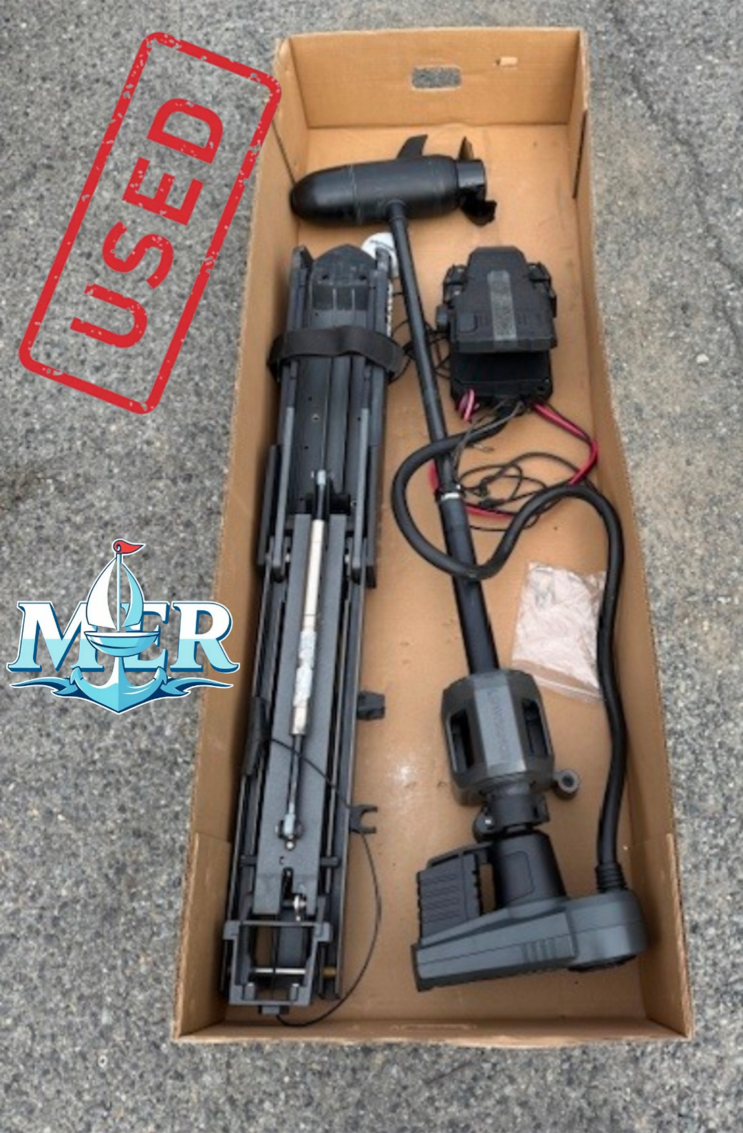 Used LOWRANCE GHOST 47-Inch Shaft Trolling Motor - Image 2