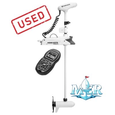 Used Minn Kota Riptide Terrova 80 Trolling Motor w/ i-Pilot & Bluetooth (24V-80lb-60″)