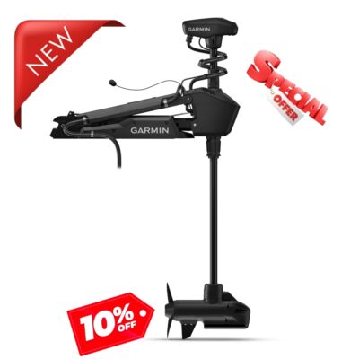 Garmin Force® Pro Trolling Motor Black 50in Trolling Motor with Built-In GT56UHD-TR Transducer