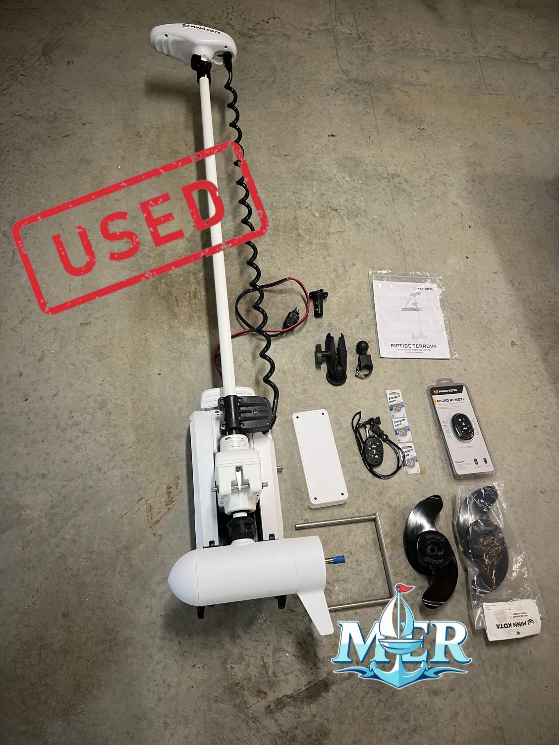 Used Minn Kota Riptide Terrova 36V (112 lb Thrust) w/ 60″ Shaft - Image 2