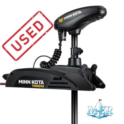 Used Minn Kota Riptide Terrova 36V (112 lb Thrust, 60″ Shaft) w/ i-Pilot GPS + Wireless Remote