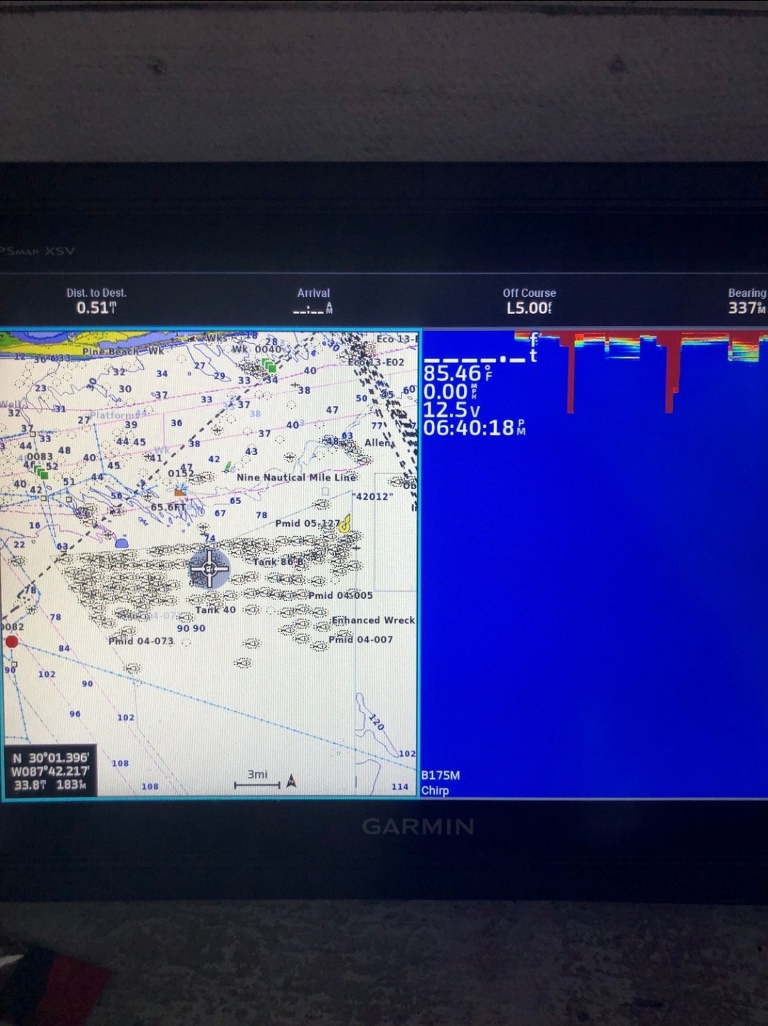Used Garmin 1242xsv - Image 2