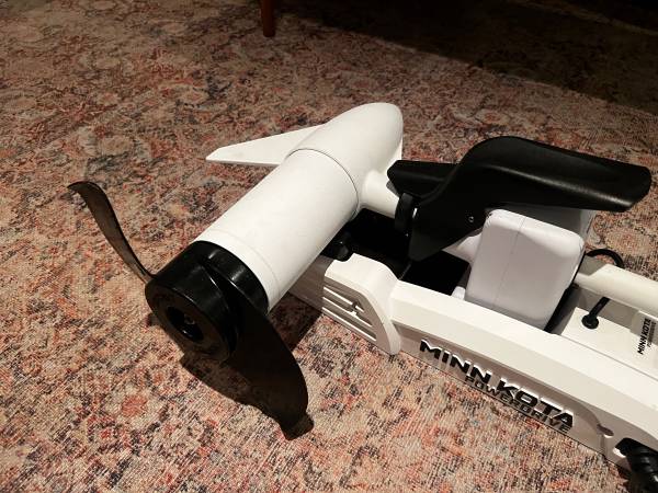 USED Minn Kota 55lb thrust 12v trolling motor 55” shaft - Image 3