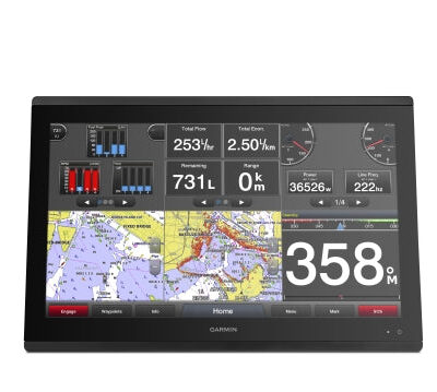 GARMIN GPSMAP8622 22IN PLOTTER WITH US AND CANADA GN+