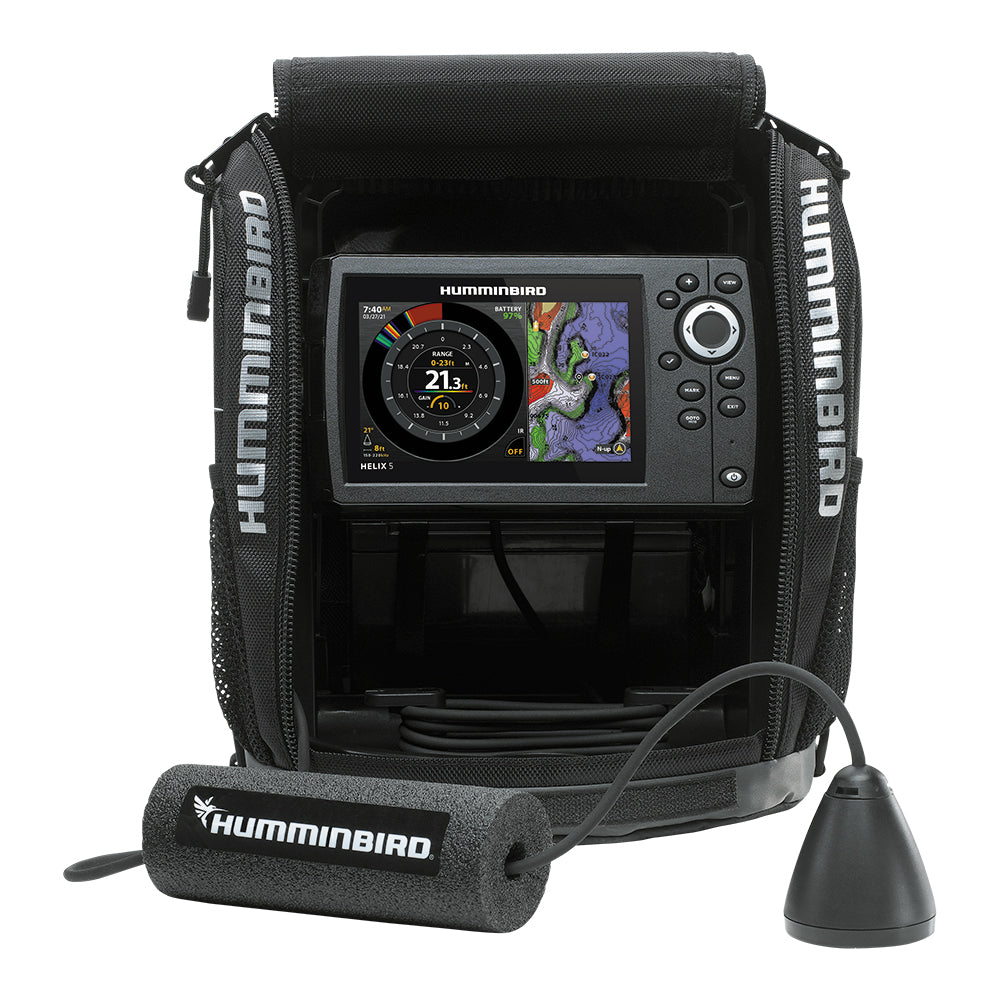 Humminbird ICE HELIX 5 CHIRP GPS G3 – Sonar/GPS Combo 411730-1 - Image 2