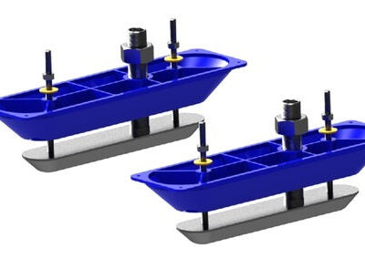 LOWRANCE DUAL STAINLESS STEEL TH FOR LSS-2 STRUCTURE SCAN HD