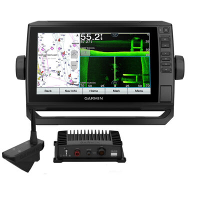 GARMIN ECHOMAP™ UHD 93SV COMBO GPS/FISHFINDER LIVESCOPE BUNDLE – PRELOADED US LAKEVÜ G3