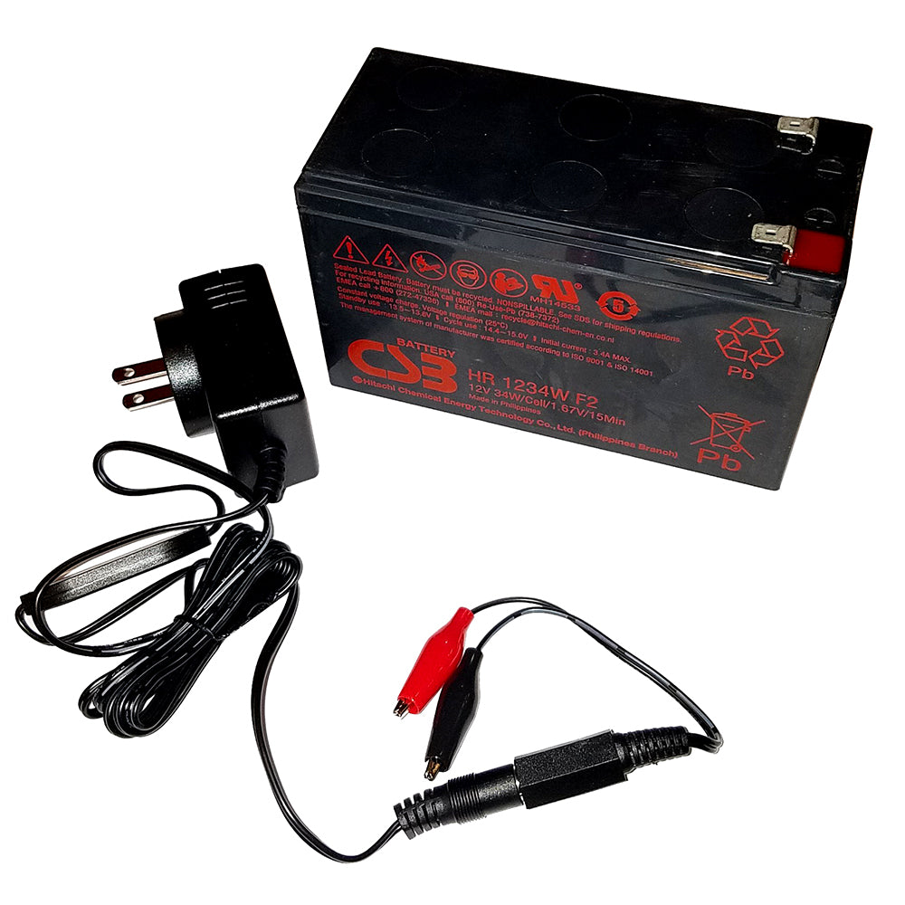 Humminbird 9Ah 12V AGM Battery Kit 770030-1