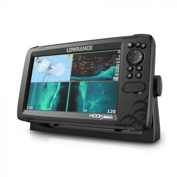 LOWRANCE HOOK REVEAL 9 TRIPLESHOT C-MAP CONTOUR+ - Image 3