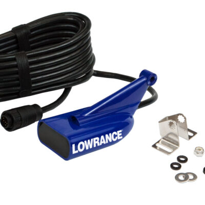 LOWRANCE 83/200/455/800KHZ HDI TRANSOM MOUNT TRANSDUCER 9-PIN