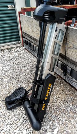 USED RIPTIDE FORTREX MINN KOTA BOAT TROLLING MOTOR! IT HAS A 101 LB. THRUST AND IS 36 VOLT - Image 2