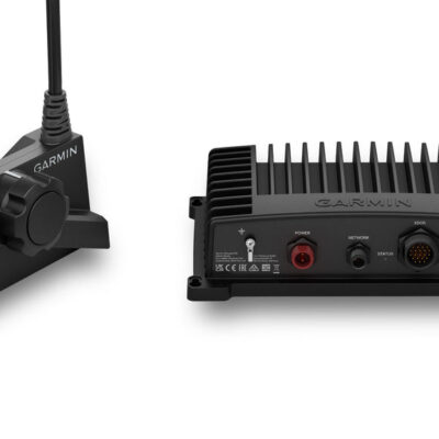 GARMIN PANOPTIX LIVESCOPE PLUS WITH LVS34 TRANSDUCER AND GLS 10 SONAR BLACK BOX