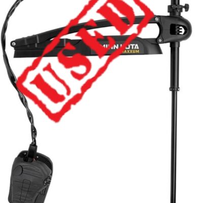 USED Minn Kota 24V 65Lb thrust bow mount trolling motor W/42″shaft and foot pedal