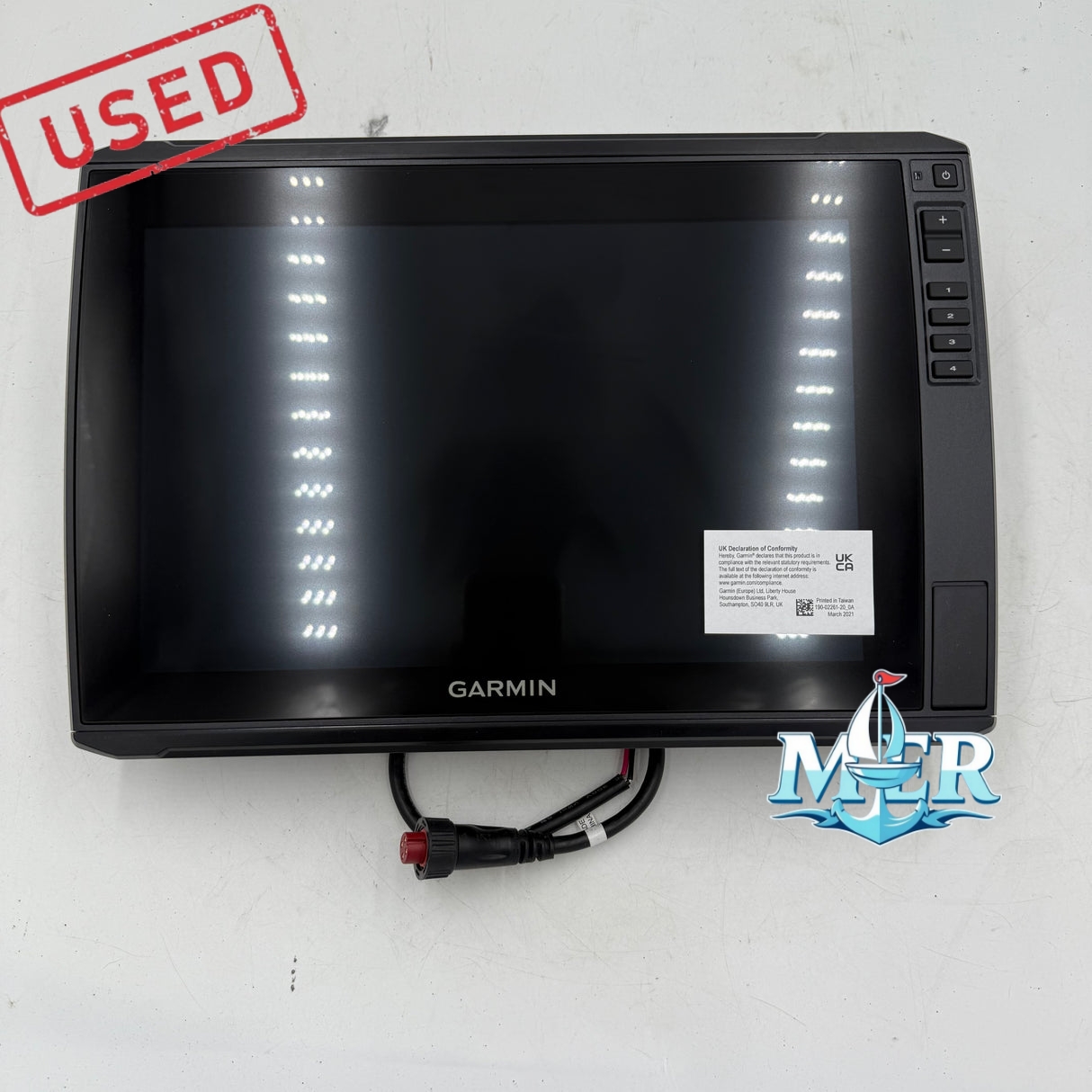 Used Garmin 126 SV UHD EchoMap - Image 2