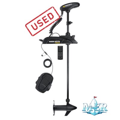 Used Minn Kota Terrova® 80 Trolling Motor w/Wireless Remote – Dual Spectrum CHIRP – 24V – 80LB – 45″