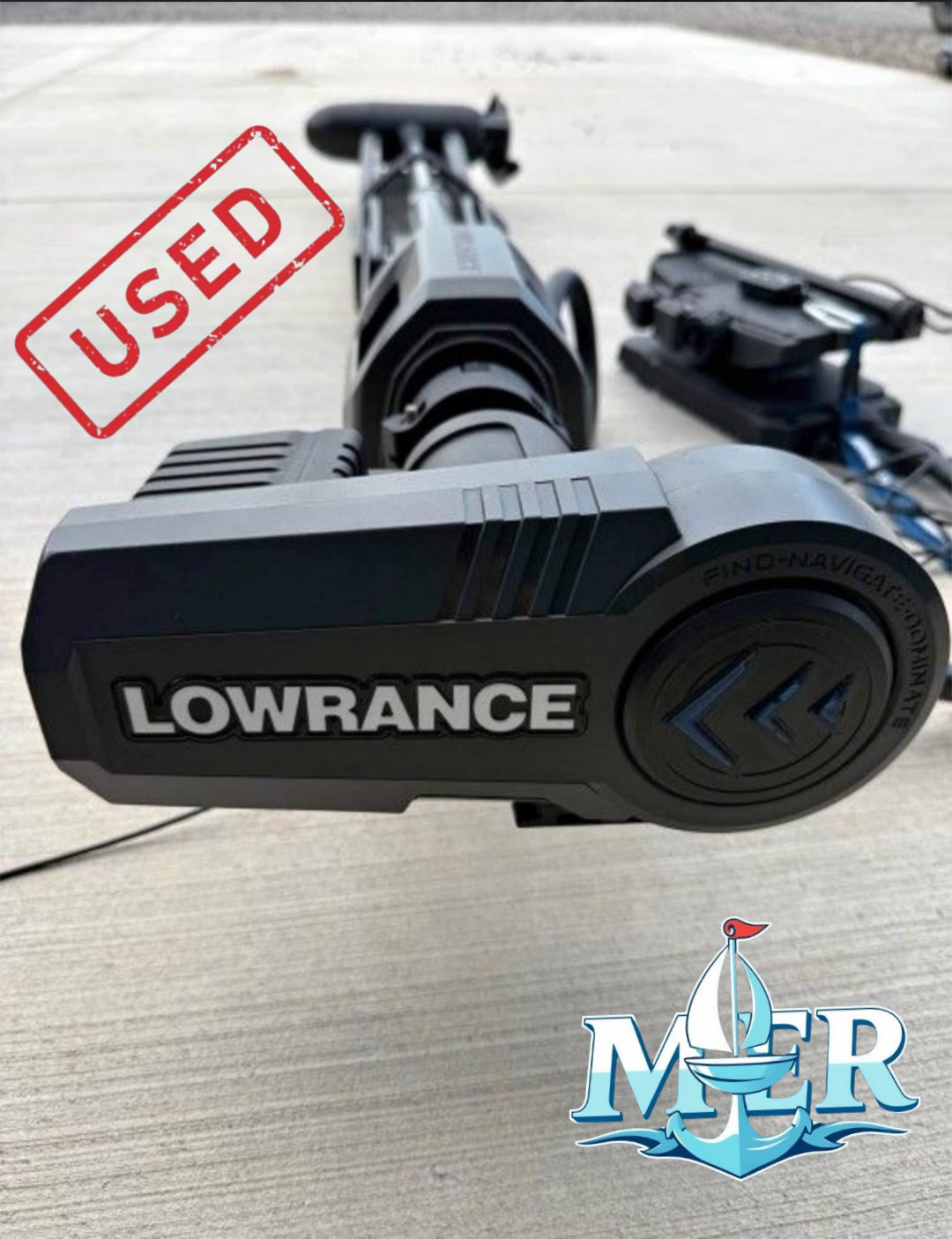 Used Lowrance Ghost Trolling Motor 52 - Image 2