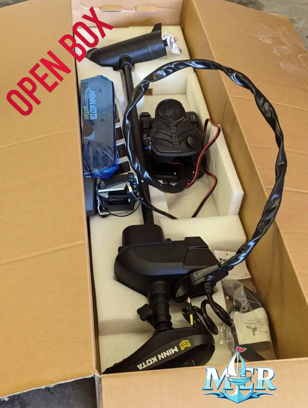 OPEN BOX Minn Kota Ultrex 112 Trolling Motor with Micro Remote - Image 2