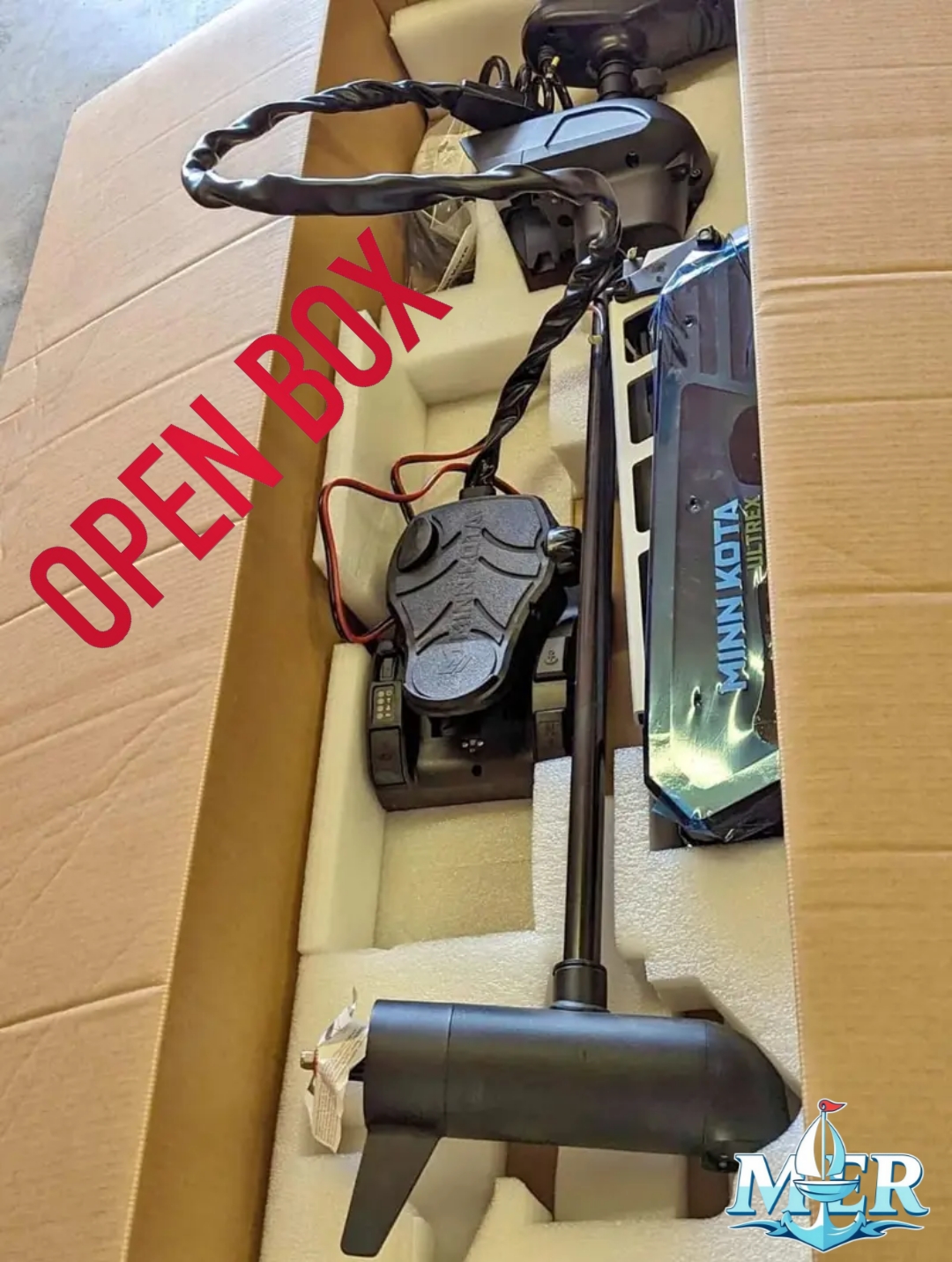 OPEN BOX Minn Kota Ultrex 112 Trolling Motor with Micro Remote - Image 3