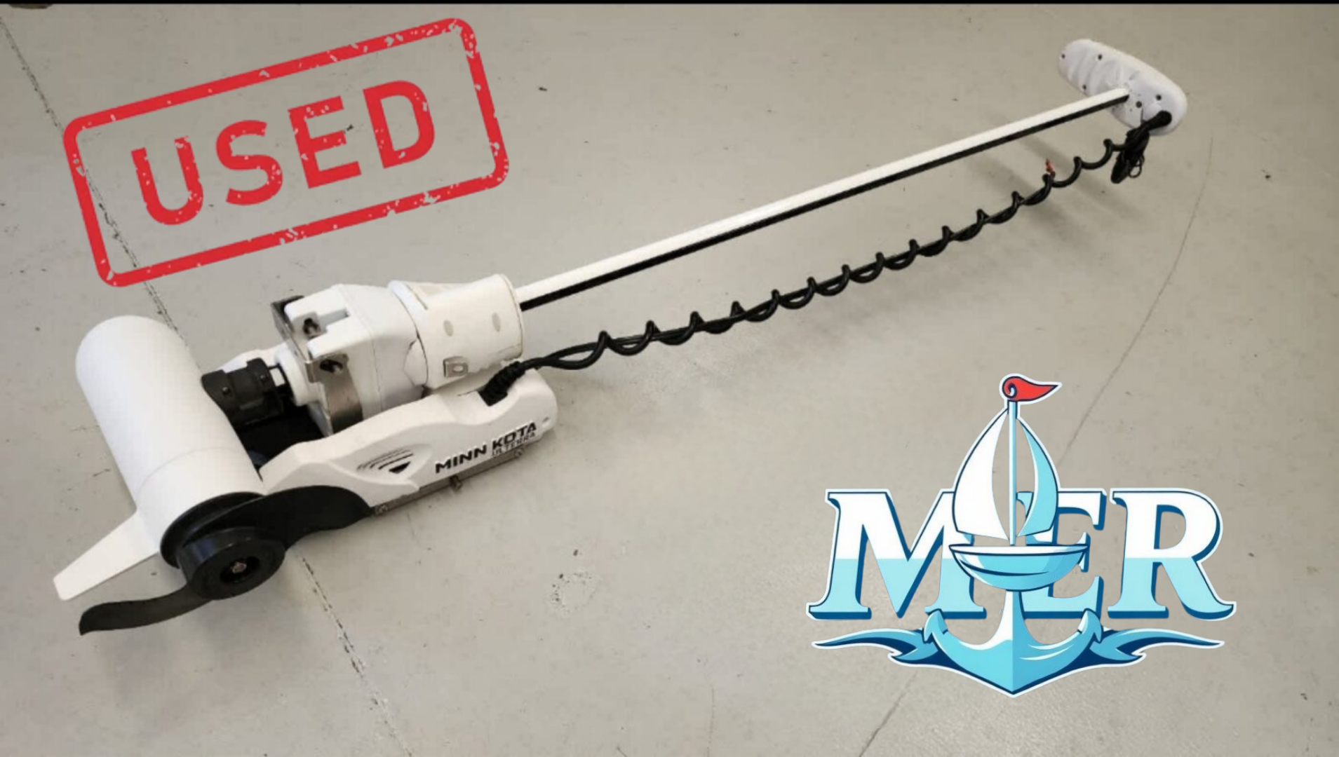 Used Minn Kota Ulterra 112lbs 72in 36V Trolling Motor - Image 2