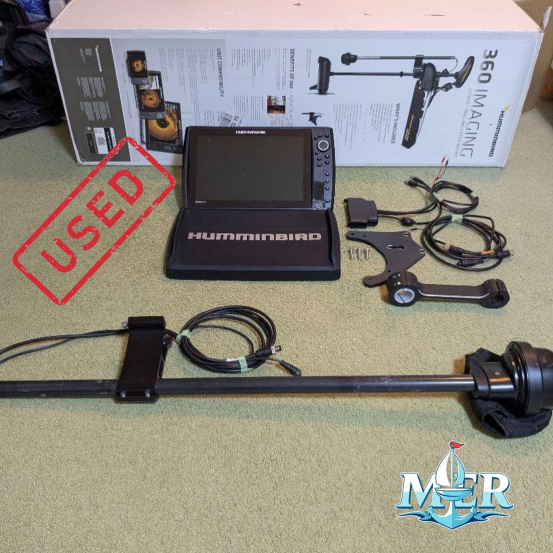 Used Complete Setup HUMMINBIRD HELIX 12 G2N with 360 Imaging for ULTREX - Image 2