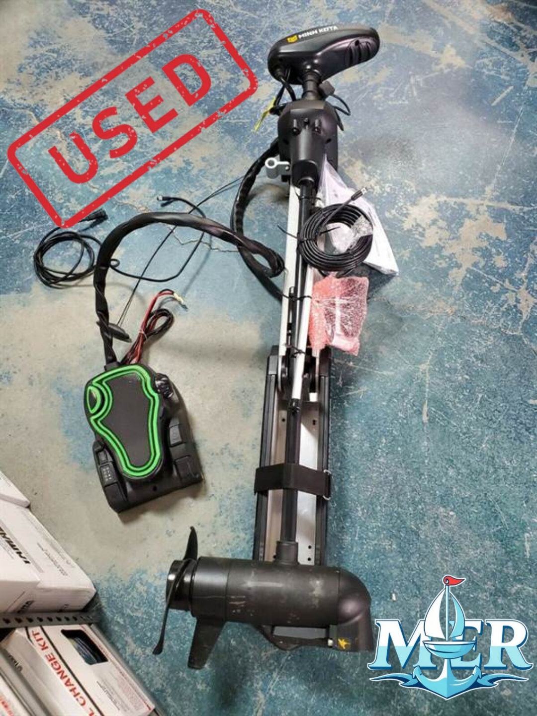 USED Minn Kota Ultrex Trolling Motor – 45-inch Shaft, 112 lbs Thrust, 36V - Image 2