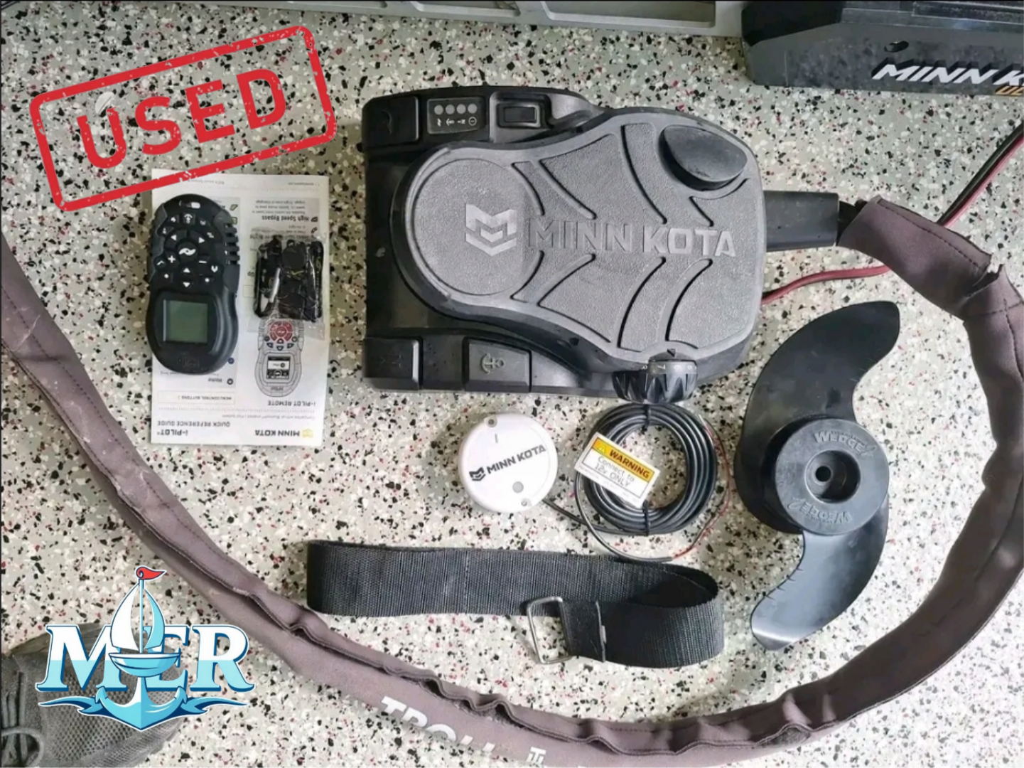 USED Minn Kota Riptide Fortrex Advanced i-Pilot Motor (Freshwater) SPORT LOCK - Image 3