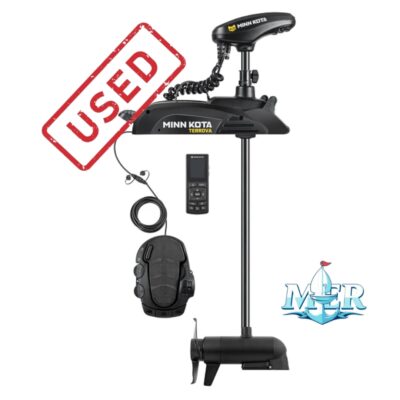 USED Minn Kota Terrova Trolling Motor – 112 lb Thrust, 72″ Shaft, MEGA Down Imaging