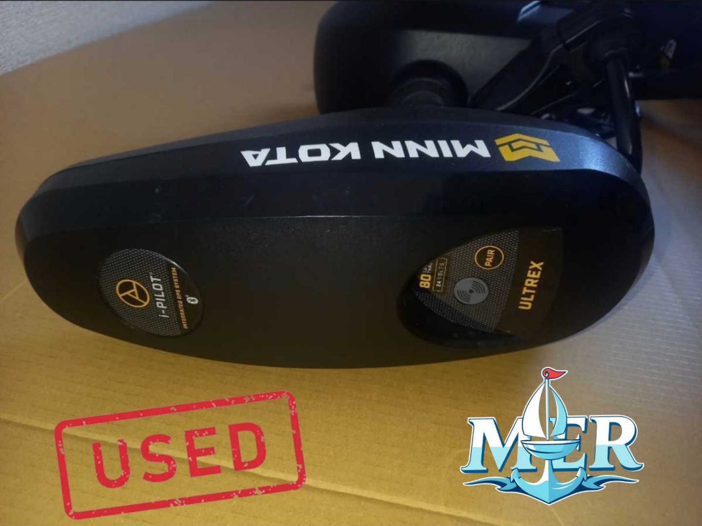 Used Minn Kota Ultrex 80lb 52-Inch / 24V with Built-In Sonar - Image 3