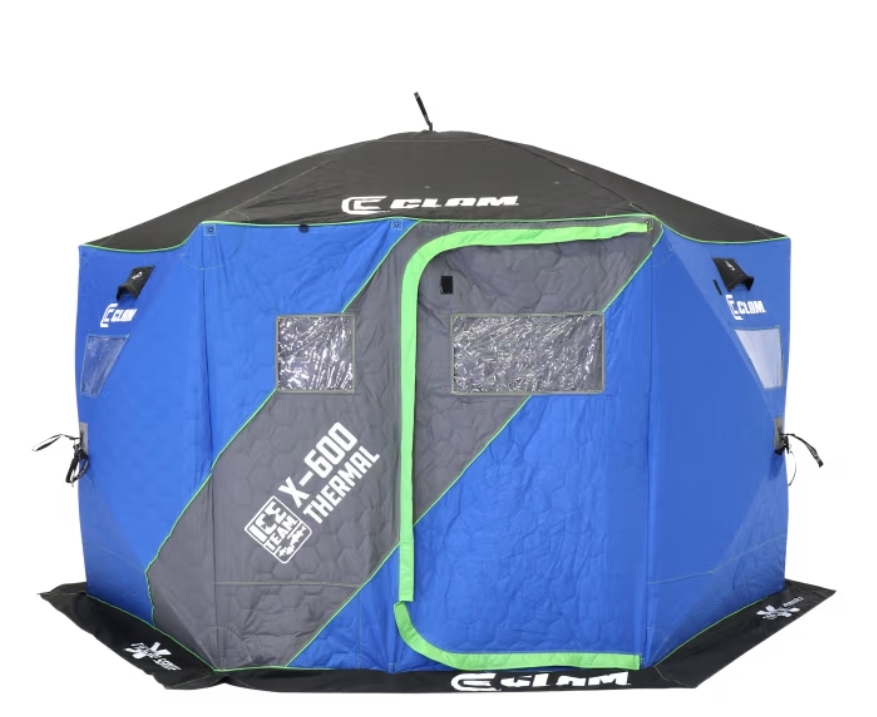 Clam Ice Team X-600 Thermal Hub Ice Shelter