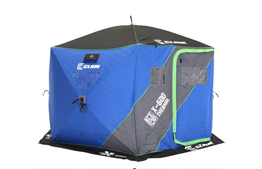 Clam Ice Team X-600 Thermal Hub Ice Shelter - Image 3