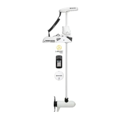 Minn Kota Riptide Ulterra Saltwater Bow-Mount Trolling Motor with i-Pilot GPS ,Spot lock (24-Volt, 80-Pound)